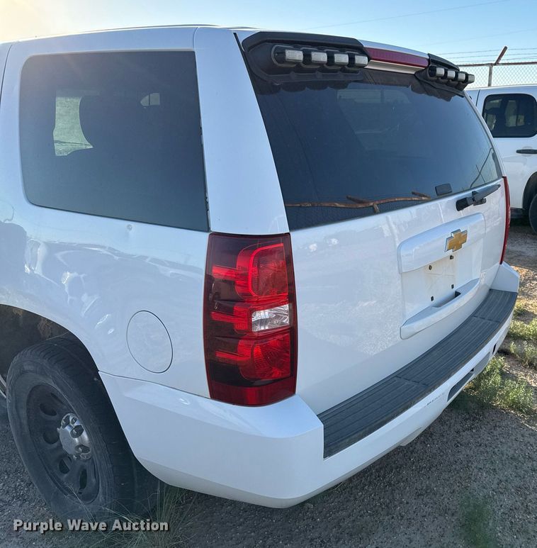 image for item EJ3051 2013 Chevrolet  Tahoe Police SUV