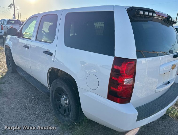 image for item EJ3051 2013 Chevrolet  Tahoe Police SUV