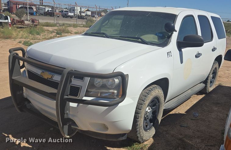 image for item EJ3056 2013 Chevrolet Tahoe Police SUV