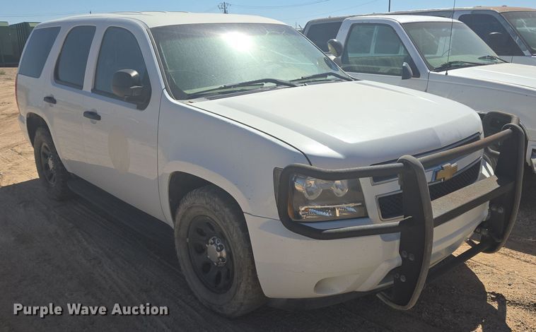 image for item EJ3056 2013 Chevrolet Tahoe Police SUV