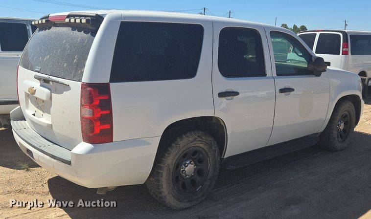 image for item EJ3056 2013 Chevrolet Tahoe Police SUV