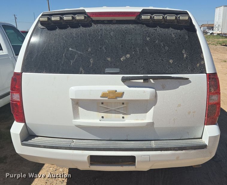 image for item EJ3056 2013 Chevrolet Tahoe Police SUV