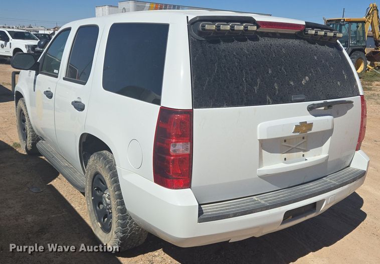 image for item EJ3056 2013 Chevrolet Tahoe Police SUV