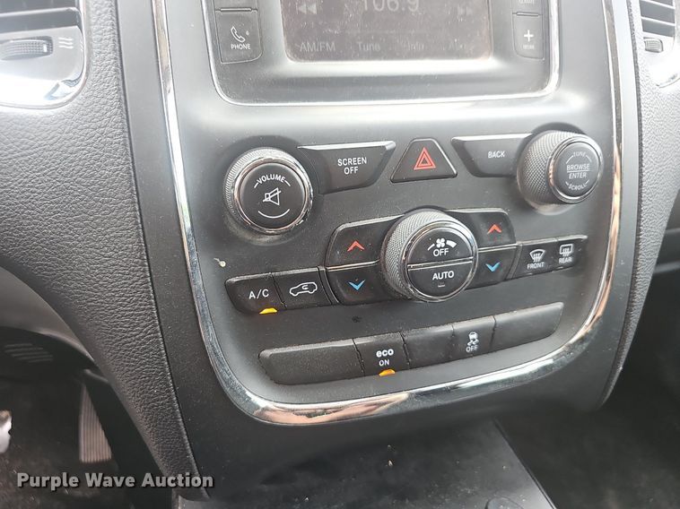 image for item EJ5573 2014 Dodge Durango Police SUV