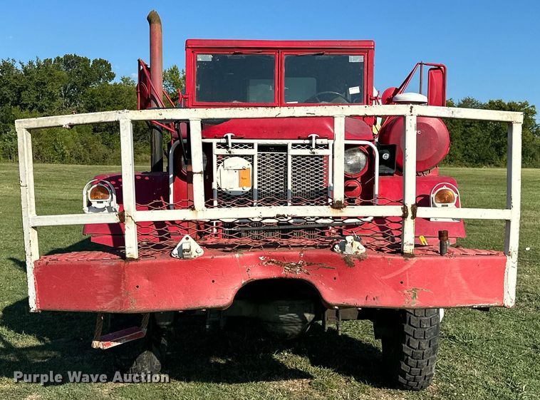image for item EK0018 1972 AM General M818 brush fire truck