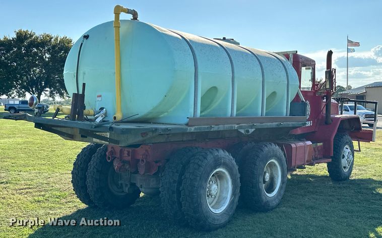 image for item EK0018 1972 AM General M818 brush fire truck