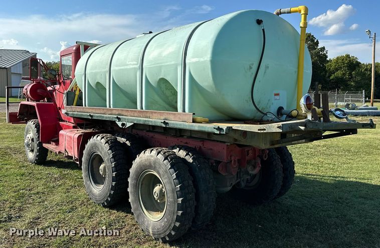 image for item EK0018 1972 AM General M818 brush fire truck