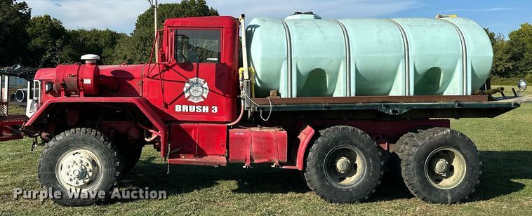 image for item EK0018 1972 AM General M818 brush fire truck