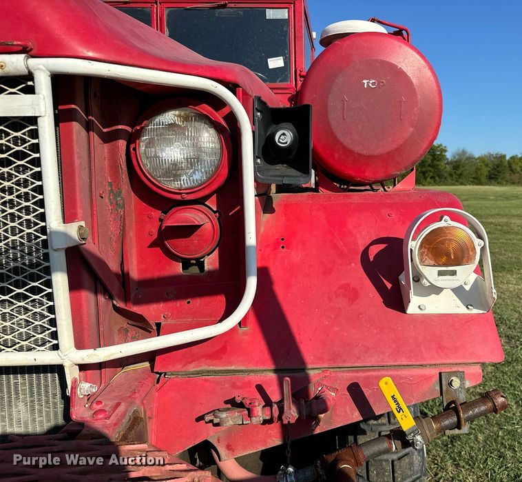 image for item EK0018 1972 AM General M818 brush fire truck