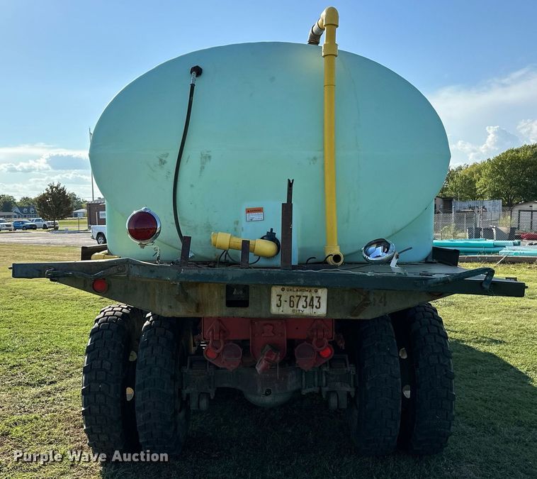 image for item EK0018 1972 AM General M818 brush fire truck