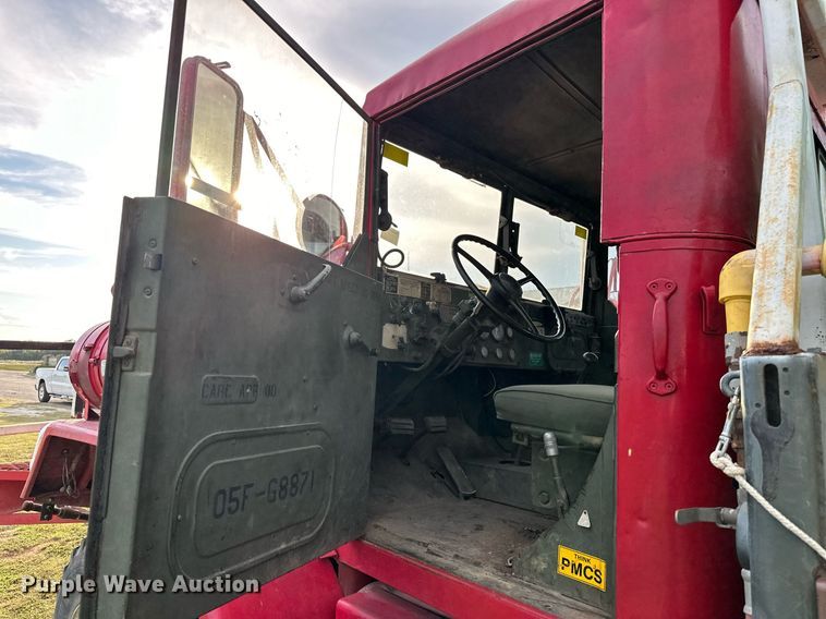 image for item EK0018 1972 AM General M818 brush fire truck