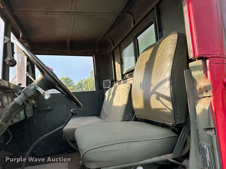 image for item EK0018 1972 AM General M818 brush fire truck