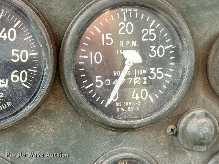 image for item EK0018 1972 AM General M818 brush fire truck