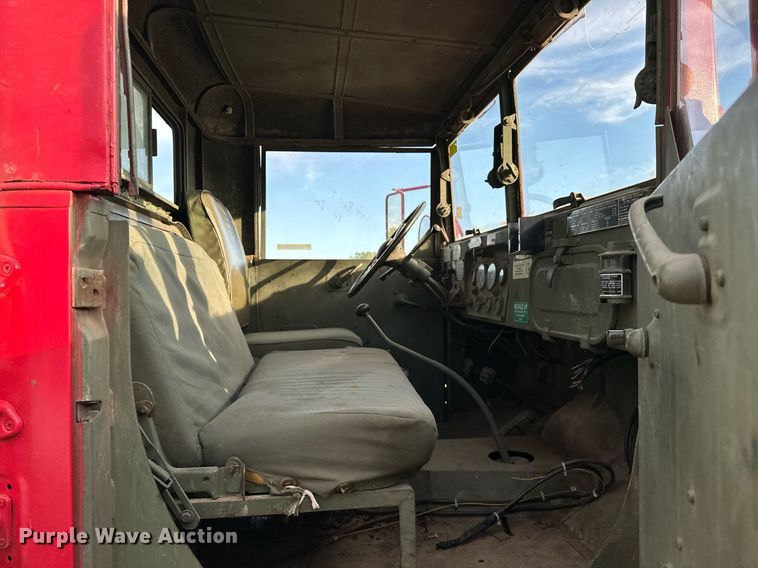 image for item EK0018 1972 AM General M818 brush fire truck