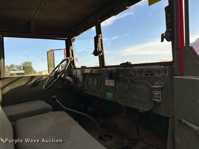 image for item EK0018 1972 AM General M818 brush fire truck