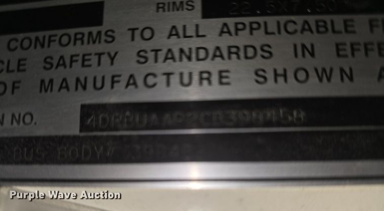 image for item EK2197 2012 IC PB10500 school bus