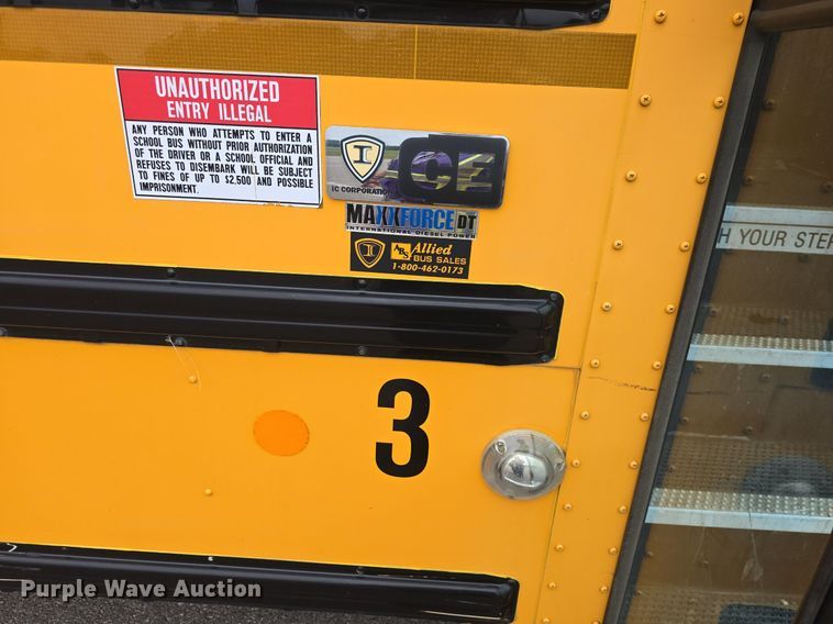 image for item EK2198 2012 IC PB10500 school bus