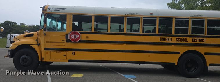 image for item EK2199 2013 IC PB10500 school bus