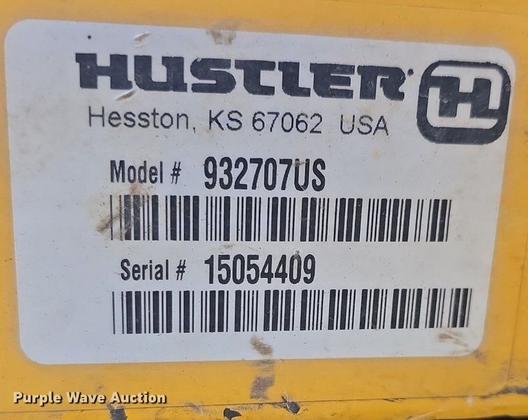 image for item EK2253 2015 Hustler Hustler Z ZTR lawn mower