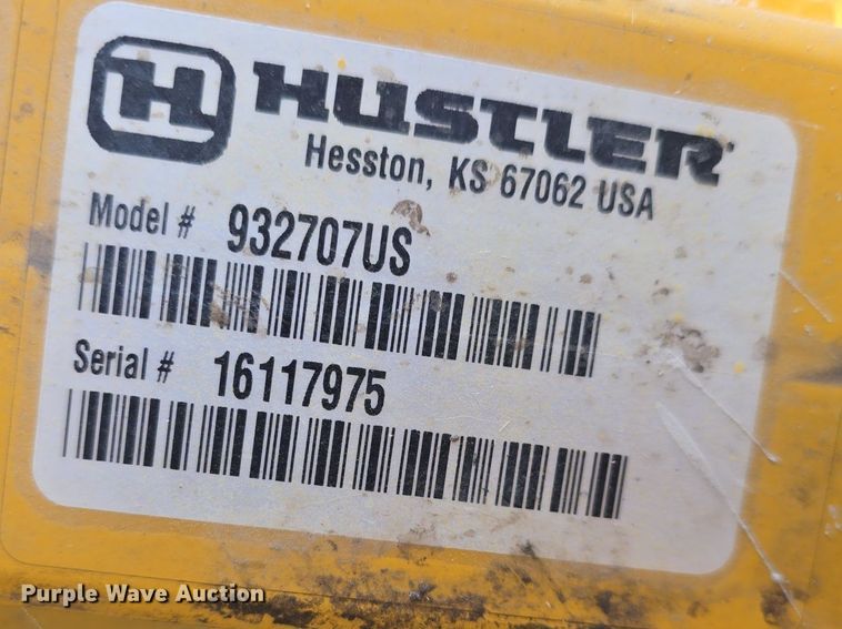 image for item EK2254 2016 Hustler  Hustler Z ZTR lawn mower