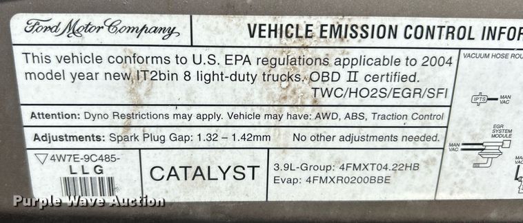 image for item EK3390 2004 Ford Freestar SE van