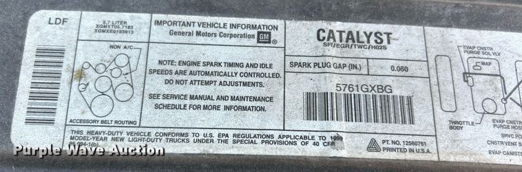 image for item EK3392 1999 GMC Suburban 1500 SL SUV