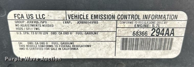 image for item EK3410 2018 Dodge  Charger Police  