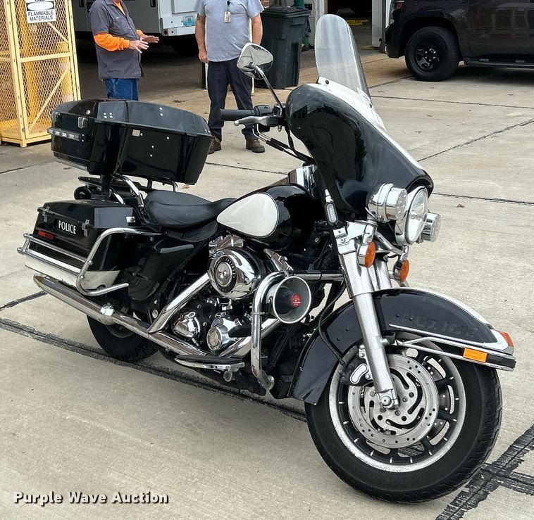 image for item EK3412 2007 Harley Davidson  Electra Glide Police motorcycle