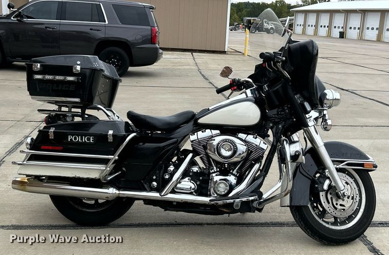 image for item EK3412 2007 Harley Davidson  Electra Glide Police motorcycle