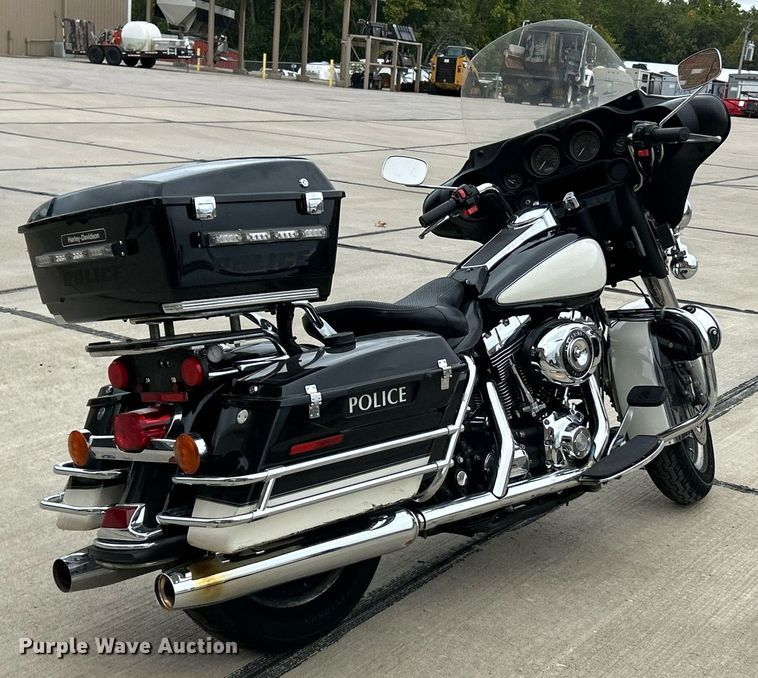 image for item EK3412 2007 Harley Davidson  Electra Glide Police motorcycle