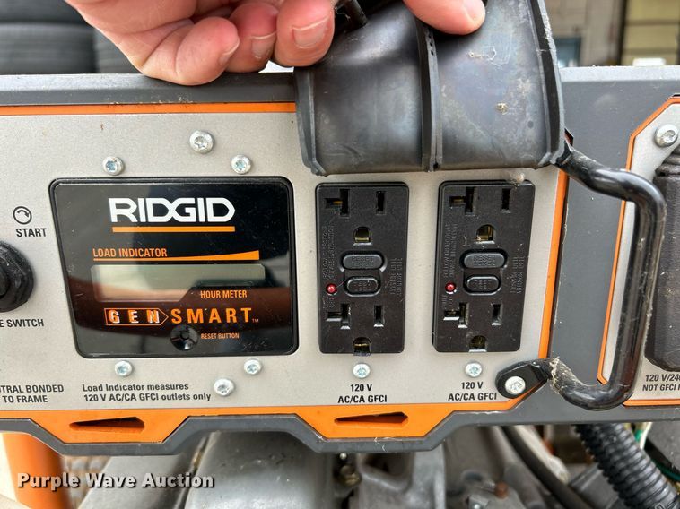 image for item EK3413 Ridgid  GenSmart generator