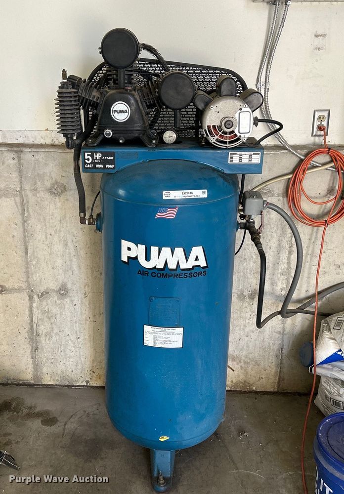 image for item EK3416 Puma TE5060V air compressor