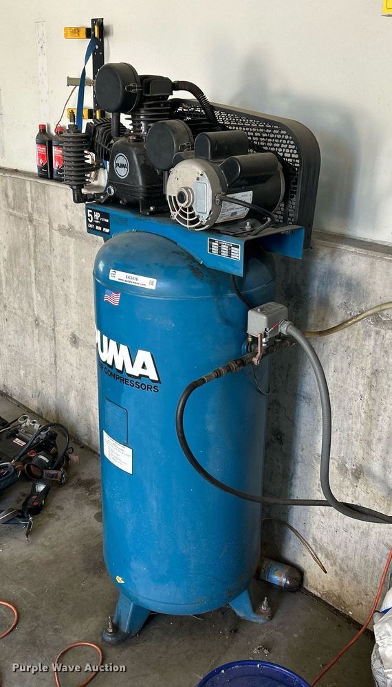 image for item EK3416 Puma TE5060V air compressor