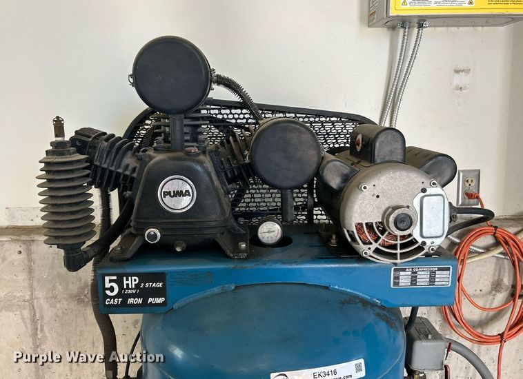 image for item EK3416 Puma TE5060V air compressor