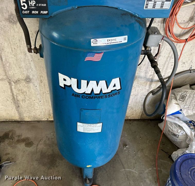 image for item EK3416 Puma TE5060V air compressor