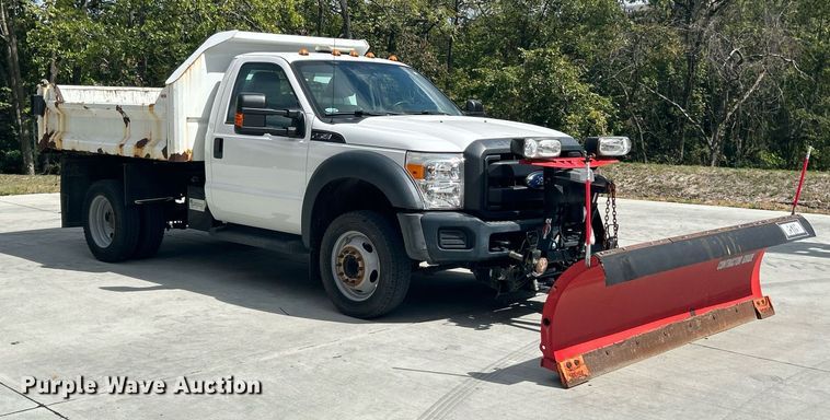 image for item EK3418 2015 Ford F550 Super Duty XL dump truck