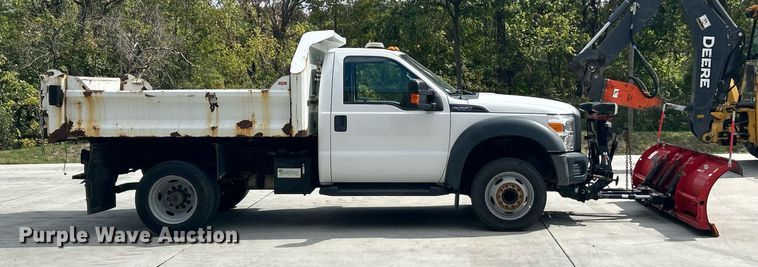 image for item EK3418 2015 Ford F550 Super Duty XL dump truck