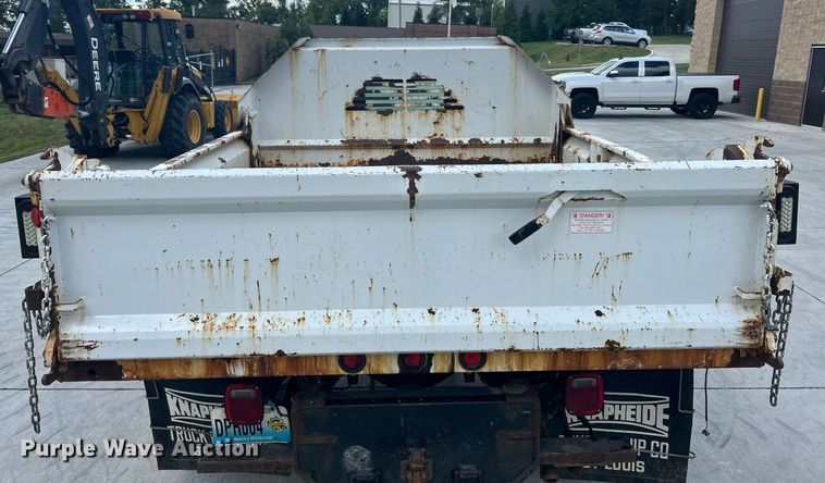 image for item EK3418 2015 Ford F550 Super Duty XL dump truck