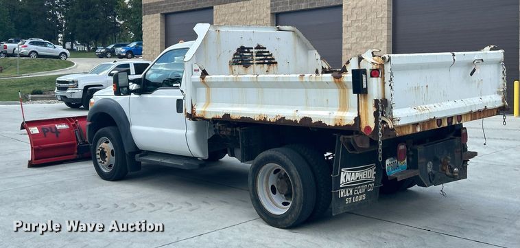 image for item EK3418 2015 Ford F550 Super Duty XL dump truck