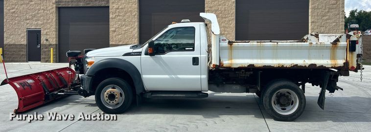 image for item EK3418 2015 Ford F550 Super Duty XL dump truck