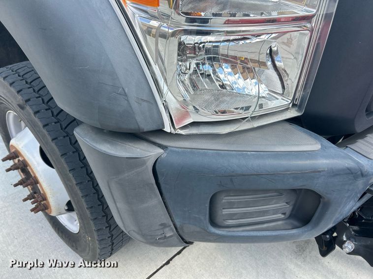 image for item EK3418 2015 Ford F550 Super Duty XL dump truck