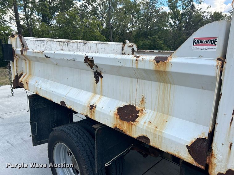 image for item EK3418 2015 Ford F550 Super Duty XL dump truck