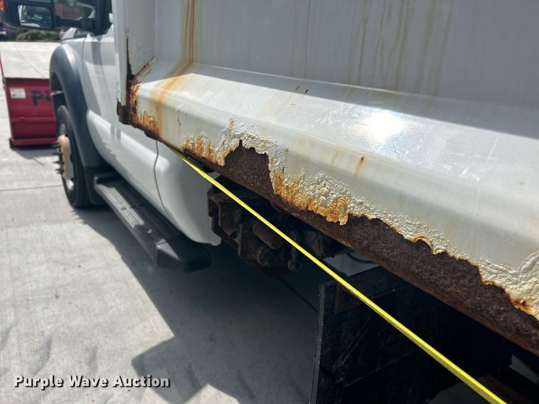image for item EK3418 2015 Ford F550 Super Duty XL dump truck