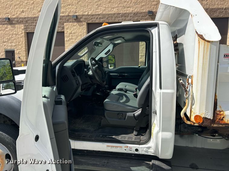 image for item EK3418 2015 Ford F550 Super Duty XL dump truck