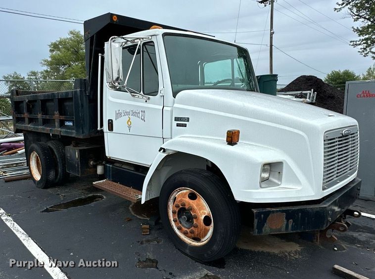 image for item EN0002 2003 Freightliner  FL60 dump truck