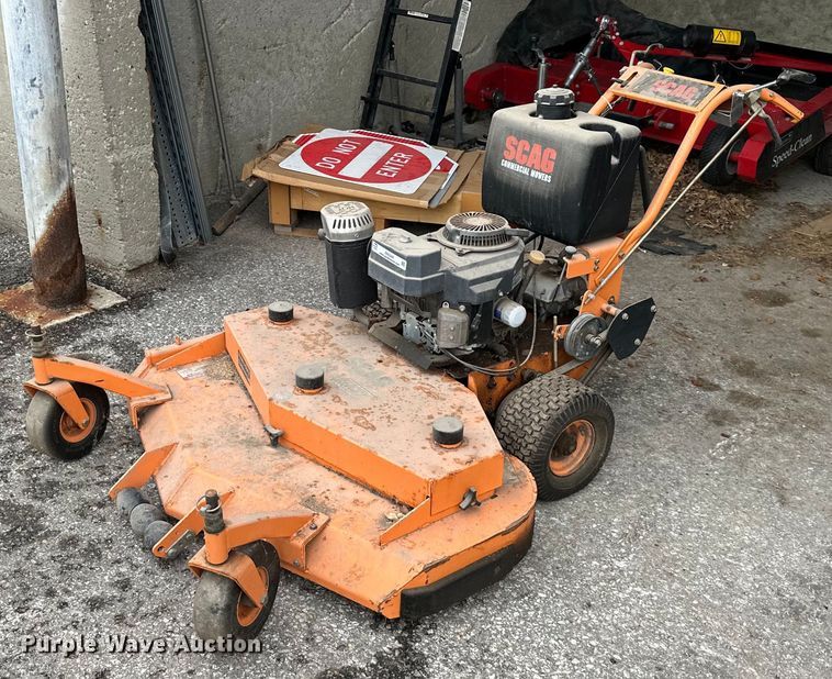 image for item EN0006 Scag  48 Velocity  lawn mower