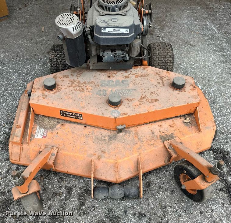 image for item EN0006 Scag  48 Velocity  lawn mower
