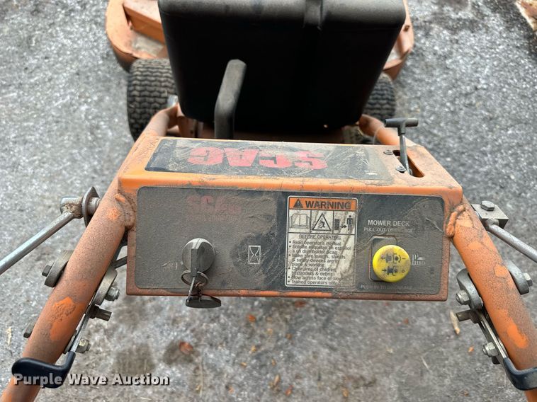 image for item EN0006 Scag  48 Velocity  lawn mower