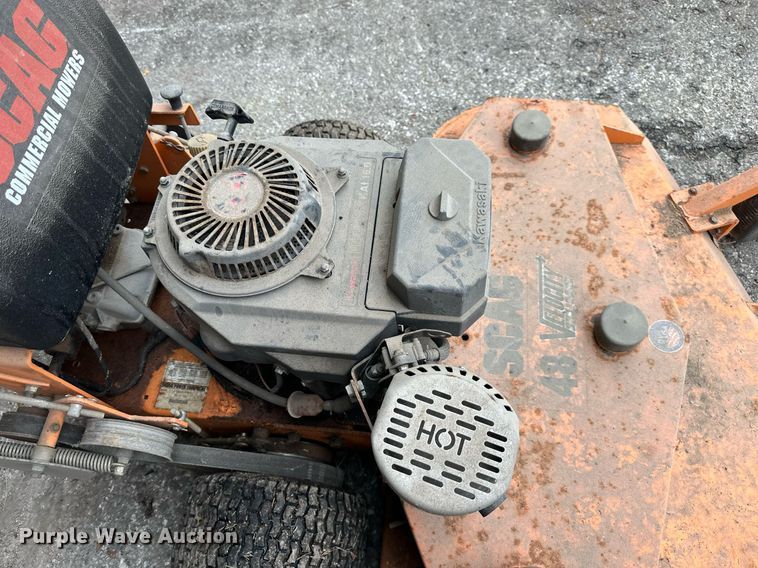 image for item EN0006 Scag  48 Velocity  lawn mower