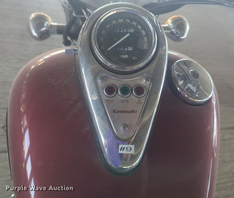 image for item EQ2121 2009 Kawasaki Vulcan motorcycle